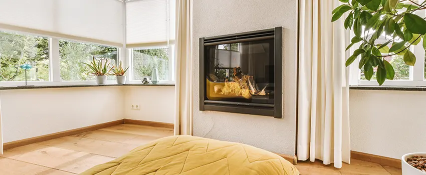 Residential Fireplace Ceramic Glass Installation in Bristol, VA