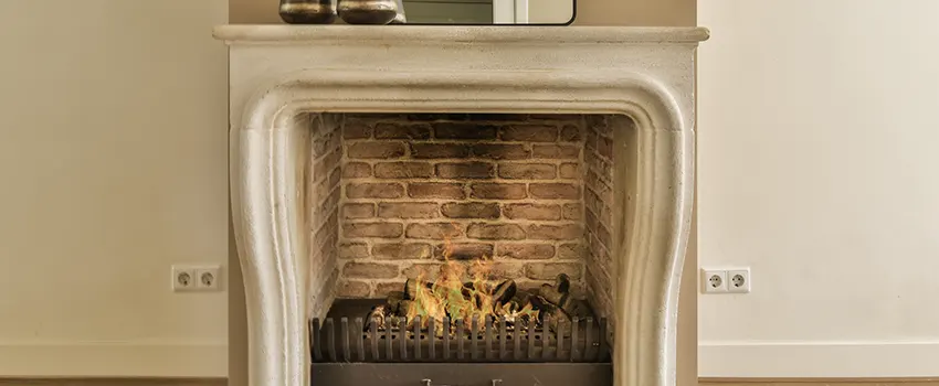 Vintage-style Fireplace Redesign in Bristol, Virginia
