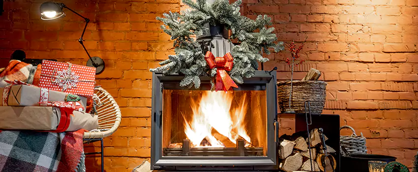 Travis Industries Linear Gas Fireplace Installation in Bristol, Virginia