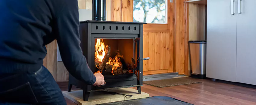 Open Hearth Wood Fireplace Installation in Bristol, VA