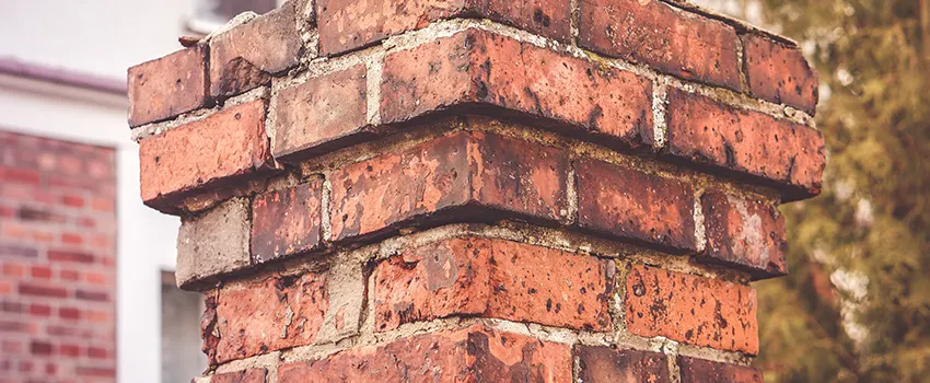 Cracked Chimney Bricks Repair Cost in Bristol, Virginia