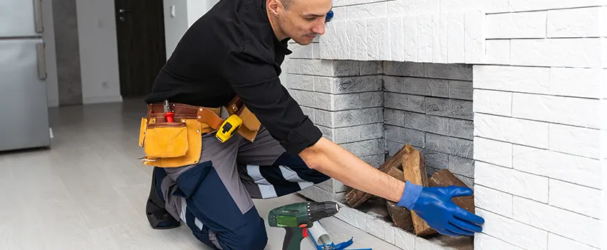 Fireplace Damaged Damper Frame Repair Services in Bristol, Virginia